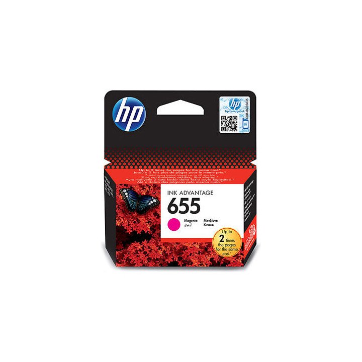 ראש דיו אדום (מג'נטה) מקורי HP 655 CZ111AE