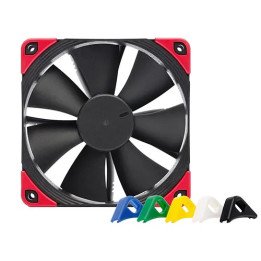 מאוורר למארז 12 ס"מ Noctua NF-F12 chromax.black.swap PWM בצבע שחור עם 