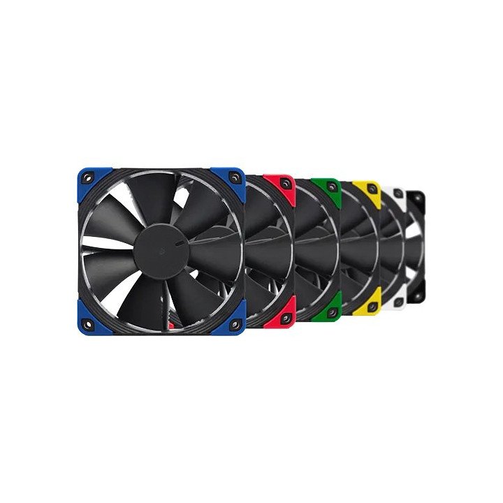 מאוורר למארז 12 ס"מ Noctua NF-F12 chromax.black.swap PWM בצבע שחור עם 
