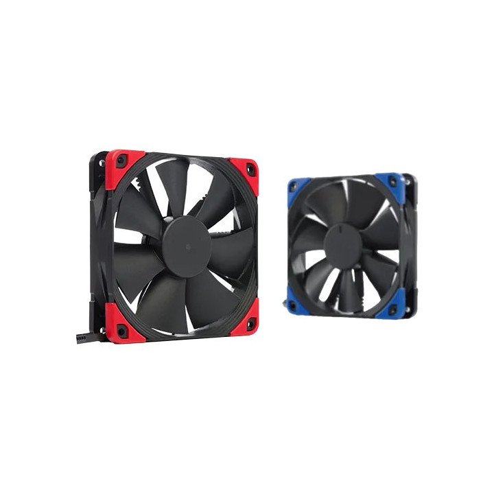מאוורר למארז 12 ס"מ Noctua NF-F12 chromax.black.swap PWM בצבע שחור עם 