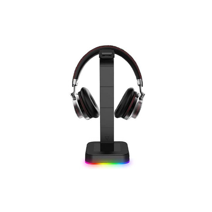 מעמד לאוזניות Super Gaming Headset Stand ST2 RGB כולל תצוגה צבעונית