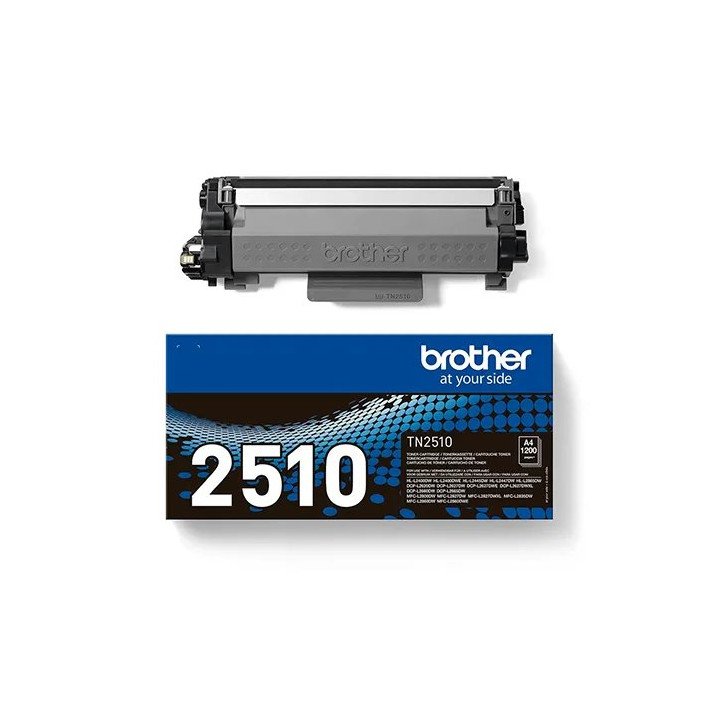טונר למדפסת Brother ברדר בצבע שחור דגם TN2510