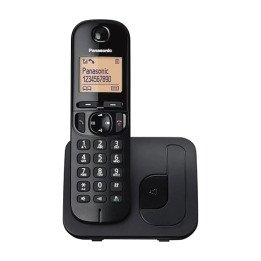טלפון אלחוטי Panasonic KX-TGC210 בצבע שחור