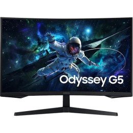 מסך גיימינג קעור 31.5 אינץ Samsung Odyssey G5 Series 2K WQHD S32CG552E