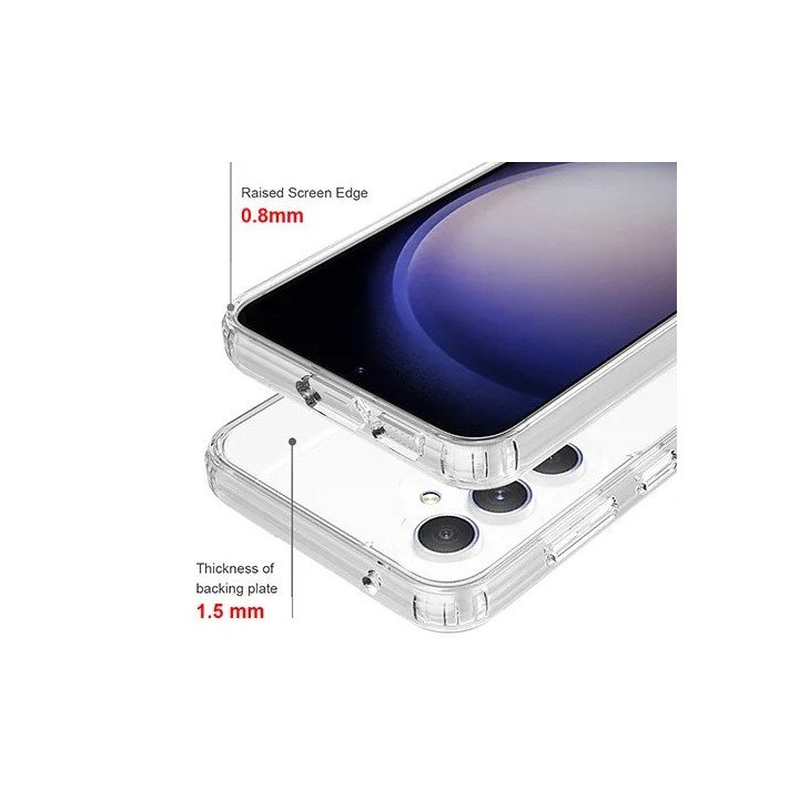 מגן לטלפון סמסונג גלקסי Samsung Galaxy S23 FE שקוף Super Mobile
