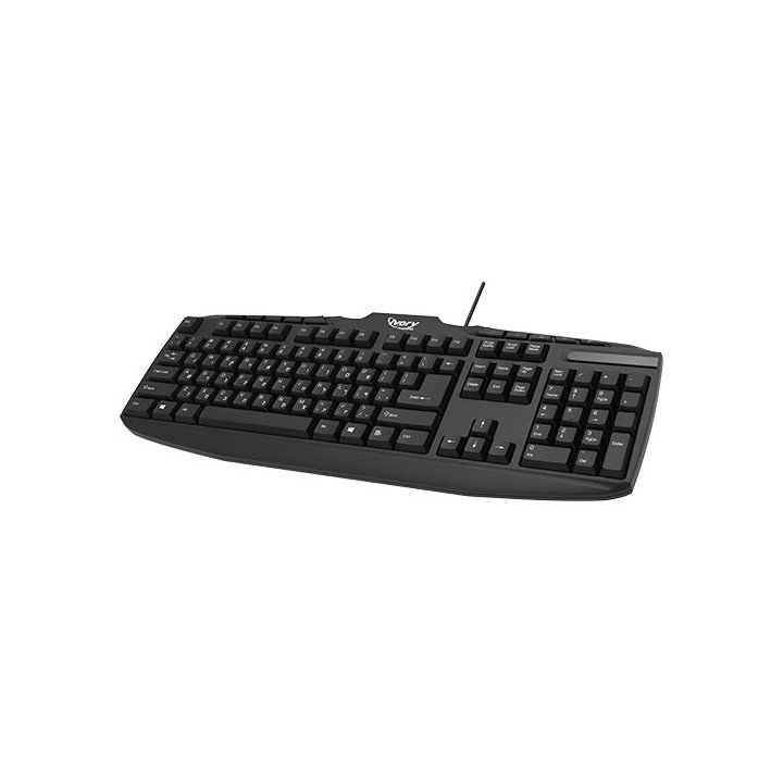 מקלדת חוטית Super Peripherals K112 בצבע שחור עברית / אנגלית