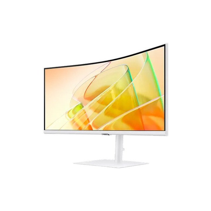 מסך מחשב לבן רחב קעור 34 אינץ Samsung ViewFinity S65TC HDR 21:9 UWQHD 