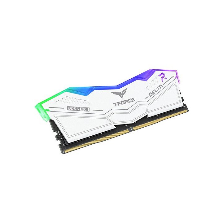 זכרון למחשב Team Group T-FORCE DELTA RGB DDR5 6000MHz 16GB CL38 בצבע ל
