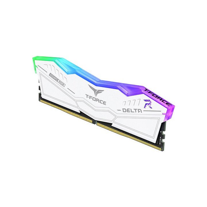 זכרון למחשב Team Group T-FORCE DELTA RGB DDR5 6000MHz 16GB CL38 בצבע ל