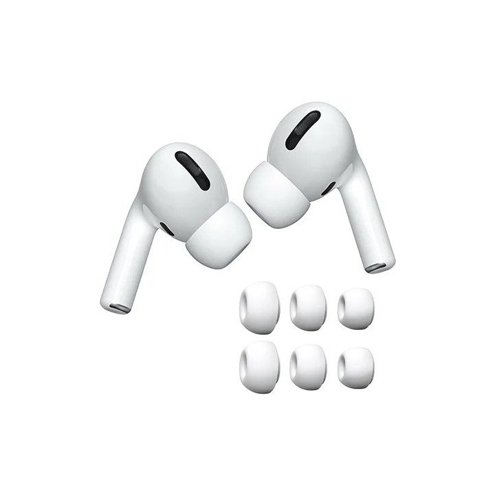 מתאמי סיליקון לאוזניות  Apple AirPods Pro ו- AirPods Pro 2 במידות S, M