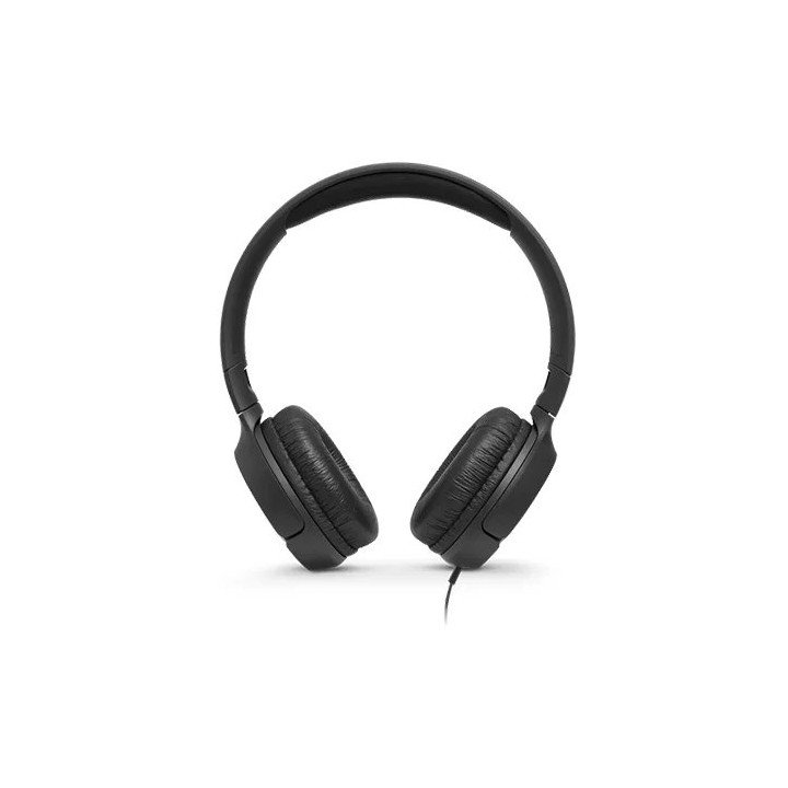 אוזניות JBL קשת חוטיות Tune 500 בצבע שחור עם מיקרופון