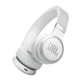 אוזניות קשת JBL אלחוטיות Live 670NC בצבע לבן