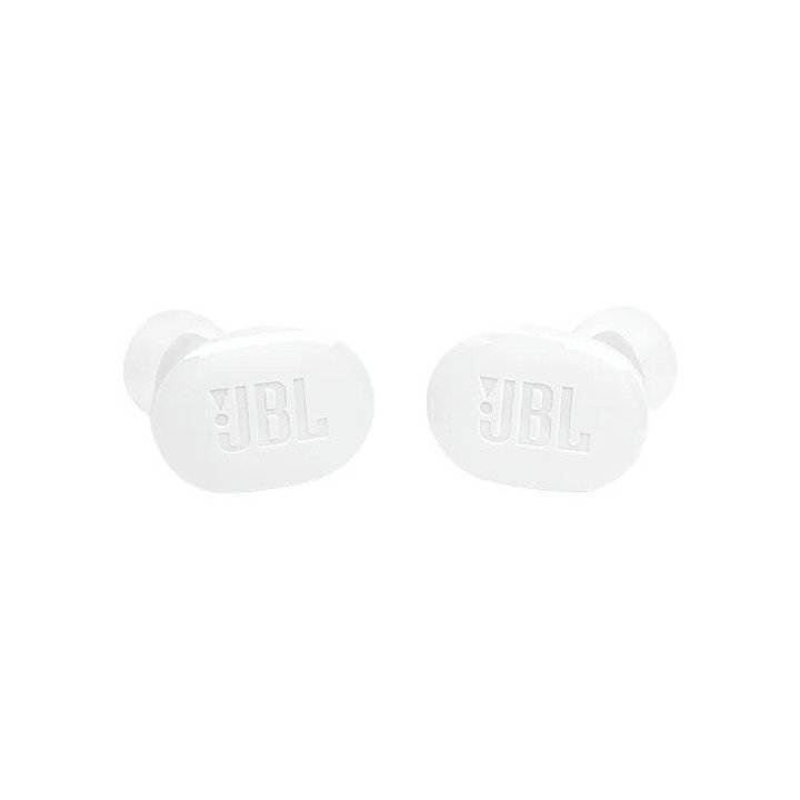 אוזניות אלחוטיות JBL Tune Buds TWS Bluetooth בצבע לבן