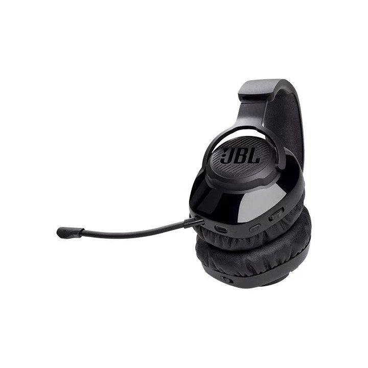 אוזניות גיימינג אלחוטיות JBL Quantum 350 Wireless בצבע שחור
