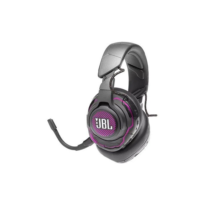 אוזניות גיימינג חוטיות JBL Quantum ONE בצבע שחור