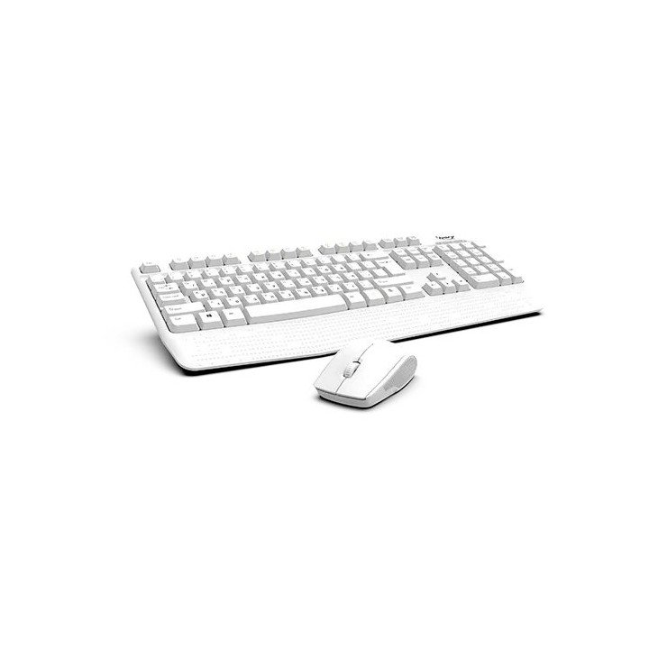 סט אלחוטי מקלדת ועכבר ארגונומיים Super Peripherals S330 עברית ואנגלית 