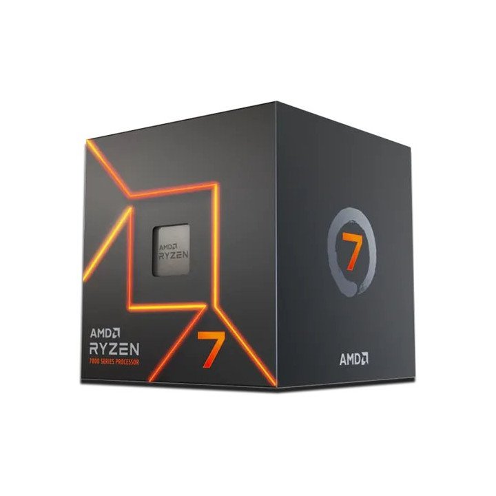 מעבד AMD Ryzen 7 7700 up to 5.3GHz 32MB Cache 8 Cores Box