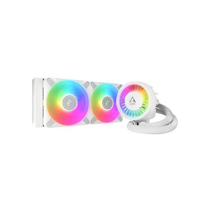 קירור נוזלי למעבד ARCTIC Liquid Freezer III 240 A-RGB 240mm בצבע לבן