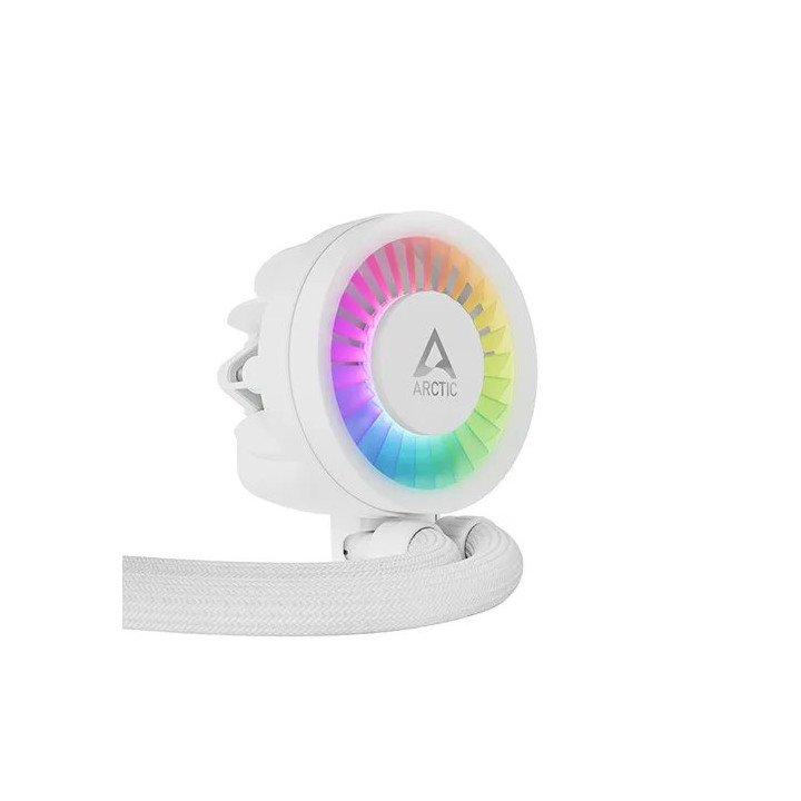 קירור נוזלי למעבד ARCTIC Liquid Freezer III 240 A-RGB 240mm בצבע לבן
