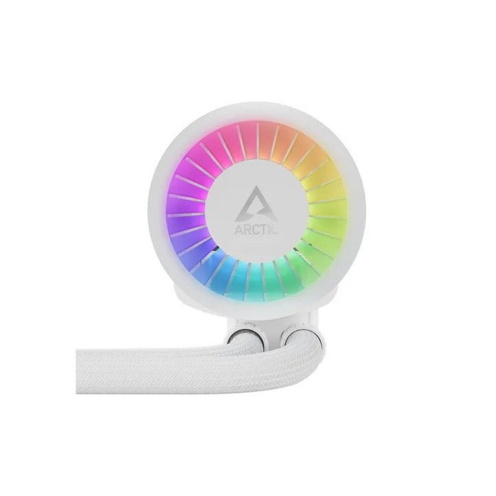 קירור נוזלי למעבד ARCTIC Liquid Freezer III 240 A-RGB 240mm בצבע לבן