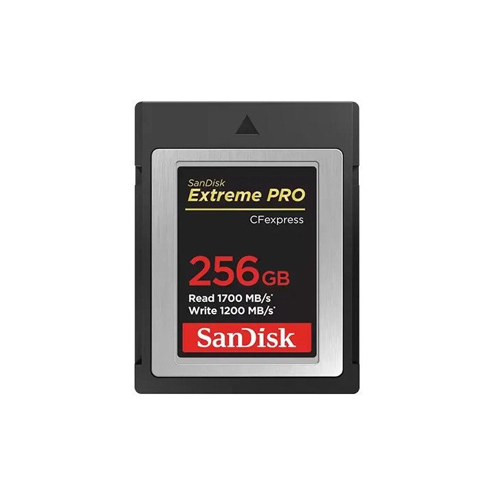 כרטיס זכרון מקצועי SanDisk Extreme Pro CFexpress Card Type B - נפח 256