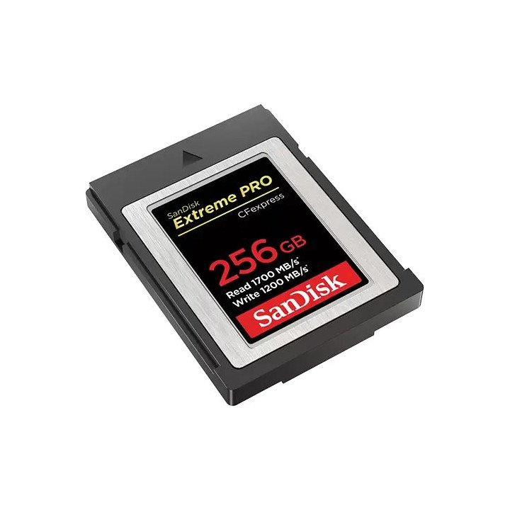כרטיס זכרון מקצועי SanDisk Extreme Pro CFexpress Card Type B - נפח 256