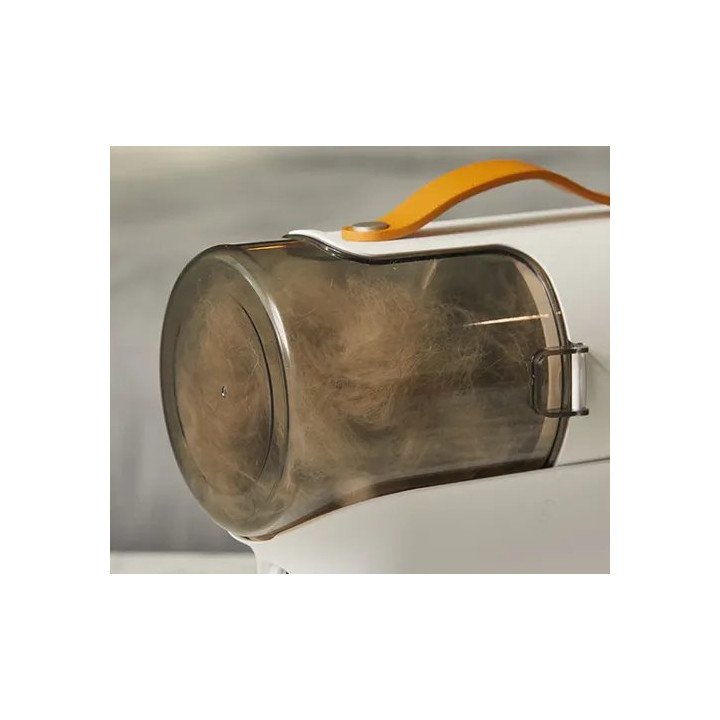 שואב לחיות Airrobo PG100 עם ערכת טיפוח לניקוי פרווה כולל קוצץ שיער