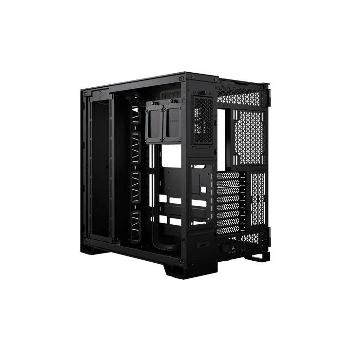 מארז מחשב Corsair 6500X Mid-Tower Dual Chamber בצבע שחור