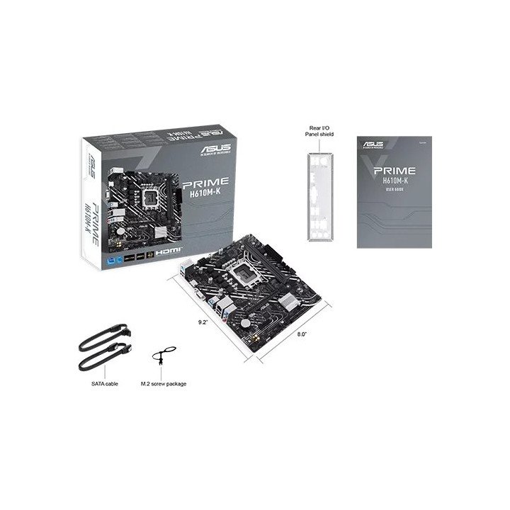 לוח אם ASUS PRIME H610M-K DDR5 mATX