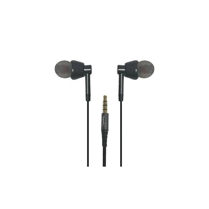 אוזניות חוטיות עם מיקרופון Tingwode T201 In Ear בצבע שחור