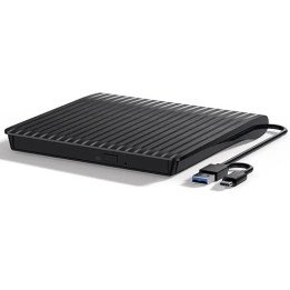 צורב חיצוני Super Peripherals OPT-002 CD / DVD חיבור USB-A / UAB-C