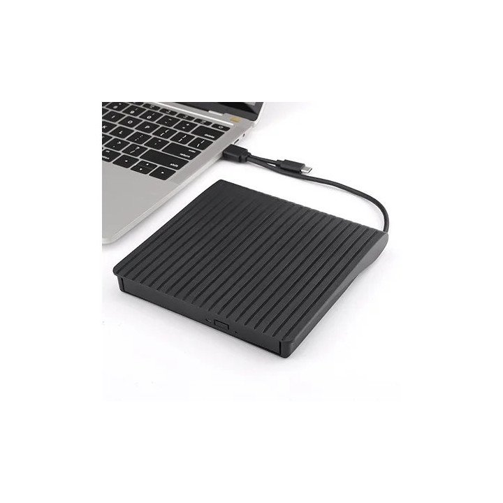 צורב חיצוני Super Peripherals OPT-002 CD / DVD חיבור USB-A / UAB-C