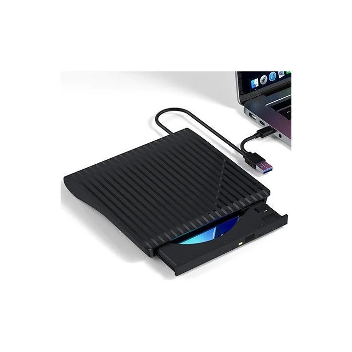 צורב חיצוני Super Peripherals OPT-002 CD / DVD חיבור USB-A / UAB-C