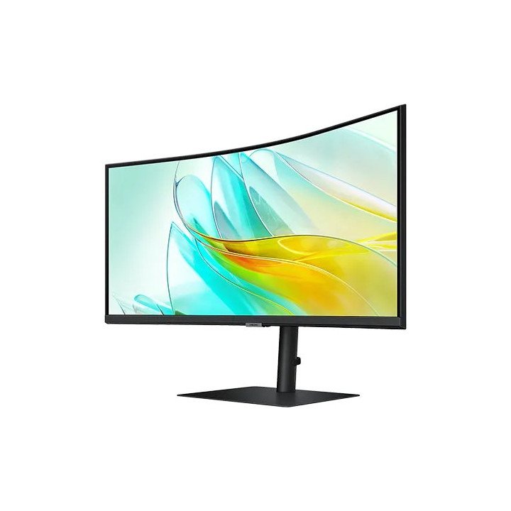 מסך מחשב רחב קעור 34 אינץ Samsung ViewFinity S6 S34C650UAM UWQHD USB-C