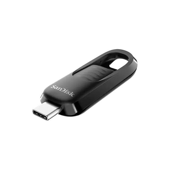 דיסק און קי 256 גיגה SanDisk Ultra Slider USB Type-C 3.2 Gen1 עם מנגנו