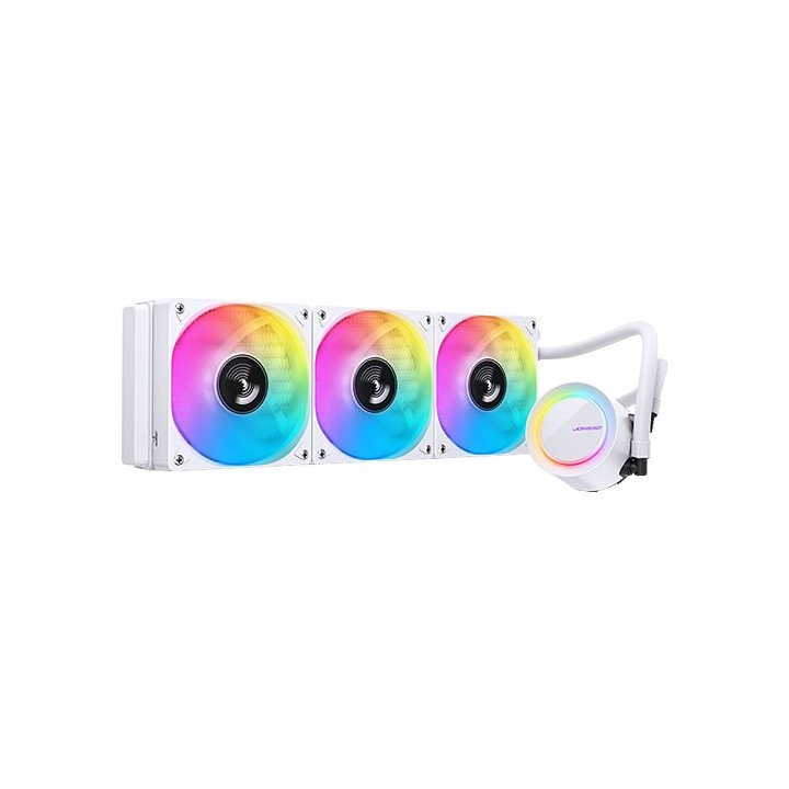 קירור נוזלי למעבד Jonsbo TG-360 Black ARGB 360mm בצבע לבן
