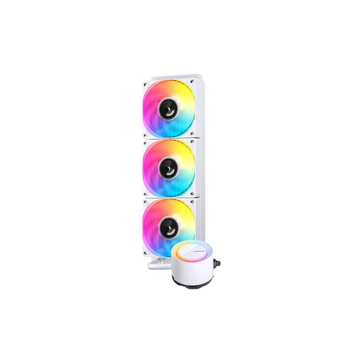 קירור נוזלי למעבד Jonsbo TG-360 Black ARGB 360mm בצבע לבן