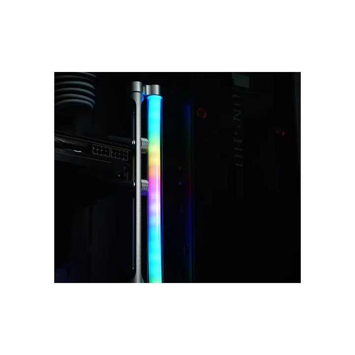 מעמד לכרטיס מסך במארז Jonsbo VC-30 Black עם תאורת ARGB