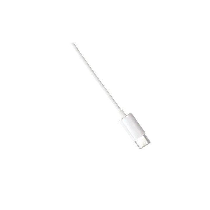 אוזניות חוטיות עם מיקרופון Tingwode D511 Ear Buds חיבור USB-C בצבע לבן