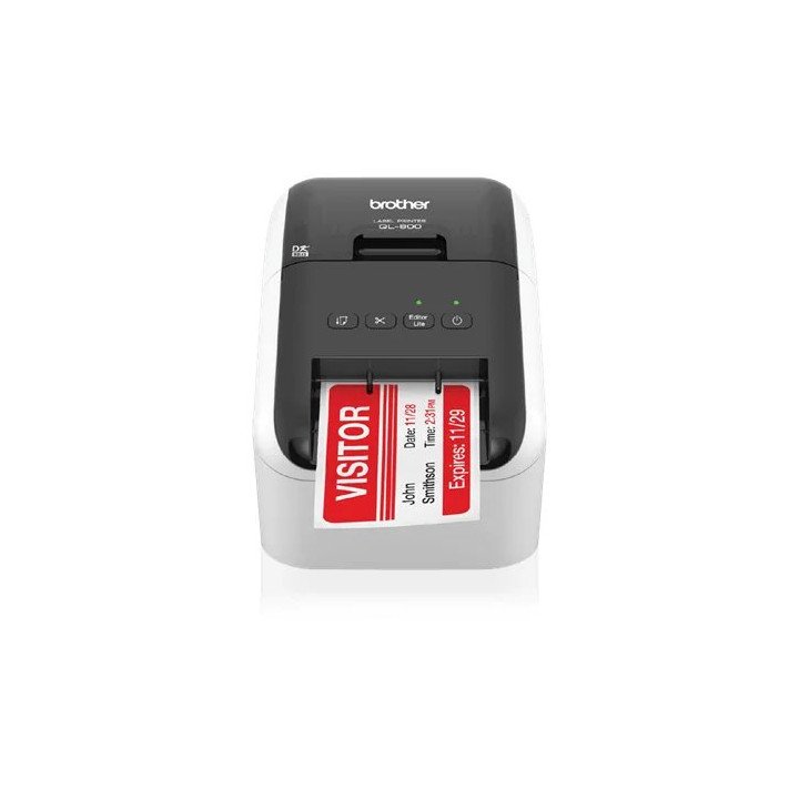 מדפסת מדבקות ותוויות טרמית  ברדר Brother QL-800