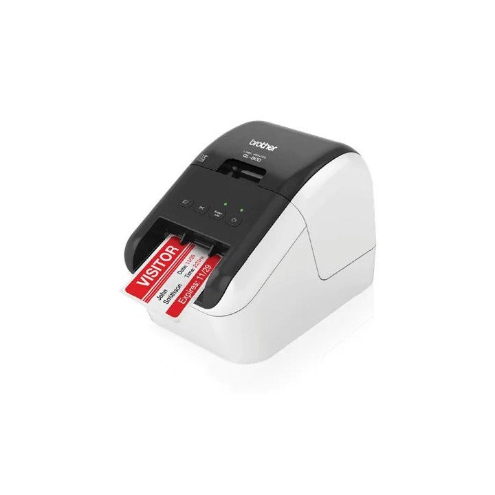מדפסת מדבקות ותוויות טרמית  ברדר Brother QL-800