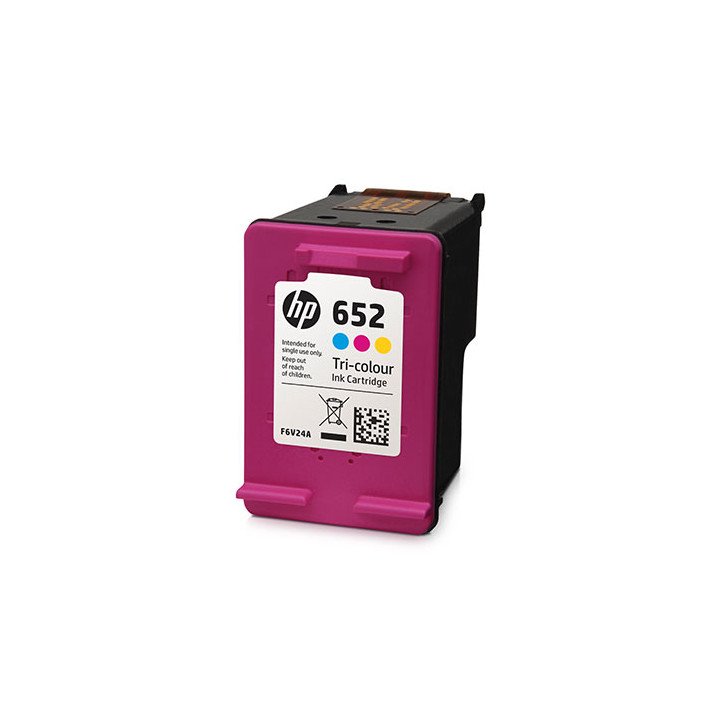 ראש דיו למדפסת 652 צבעוני מקורי HP 652 F6V24AE