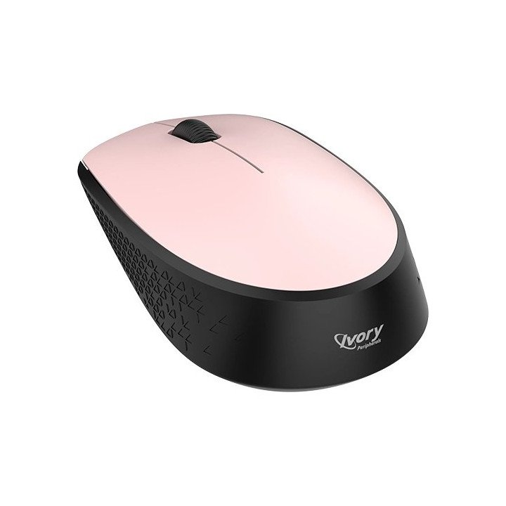 עכבר אלחוטי Super Peripherals M81 ורוד ושחור