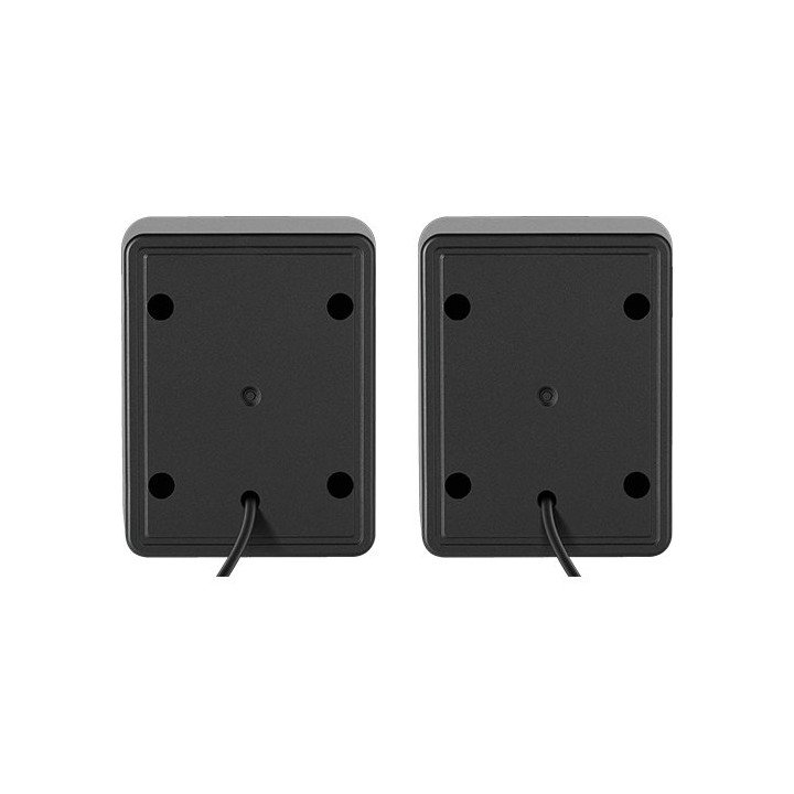 רמקולים למחשב 6W 2.0 עם תאורת Super Sound RGB