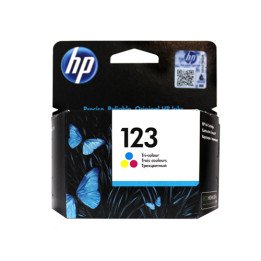 ראש דיו צבעוני מקורי HP 123 F6V16AE