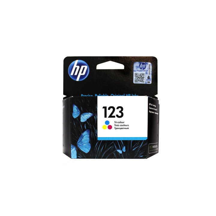 ראש דיו צבעוני מקורי HP 123 F6V16AE
