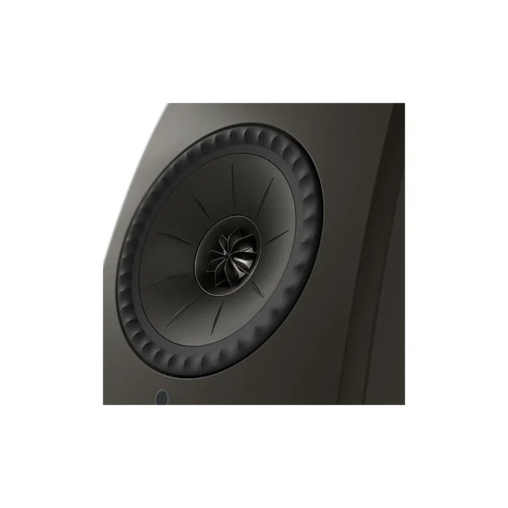 רמקולים מוגברים HiFi אלחוטיים KEF LSX II LT בצבע אפור גרפיט