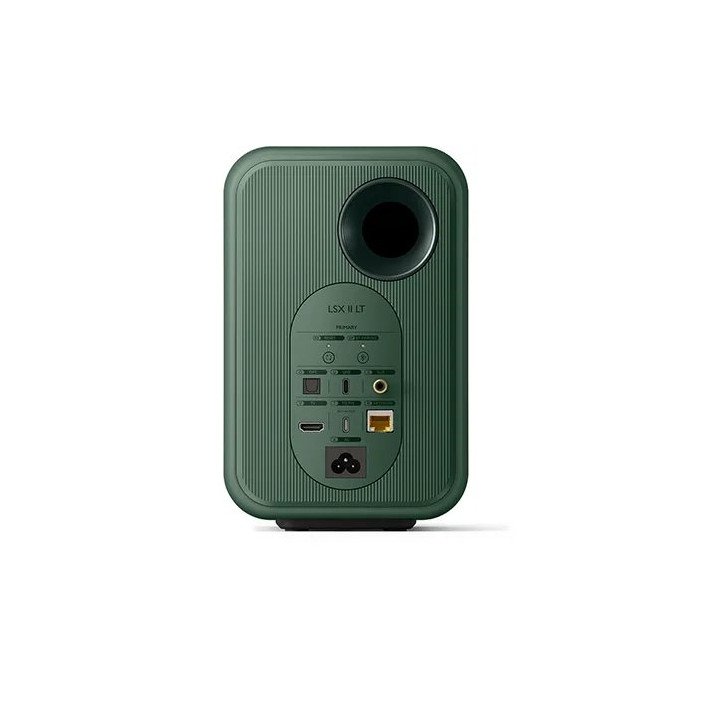 רמקולים מוגברים HiFi אלחוטיים KEF LSX II LT בצבע ירוק