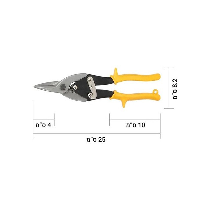 סט מספרי פח 3 יחידות 10 אינץ' Super Tools