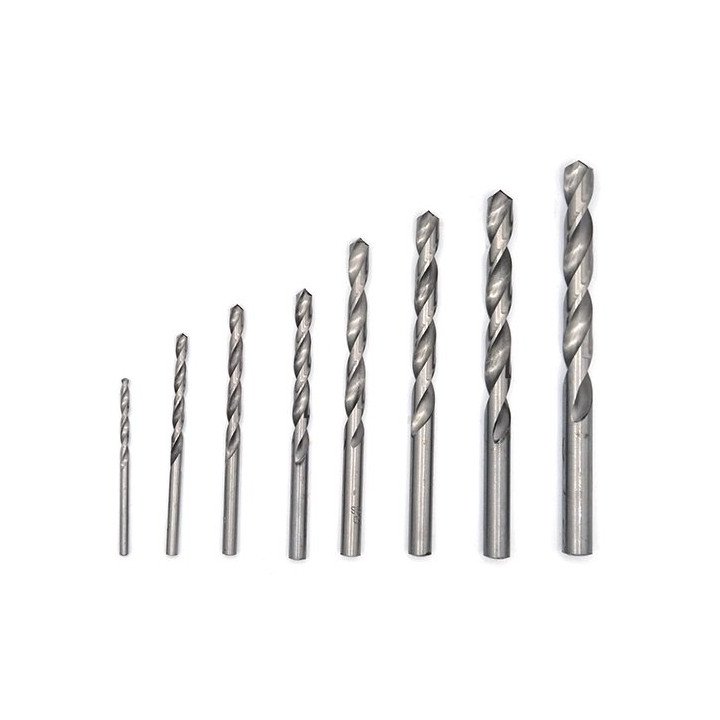 סט מקדחים HSS למתכת – 8 יחידות Super Tools Twist Drills
